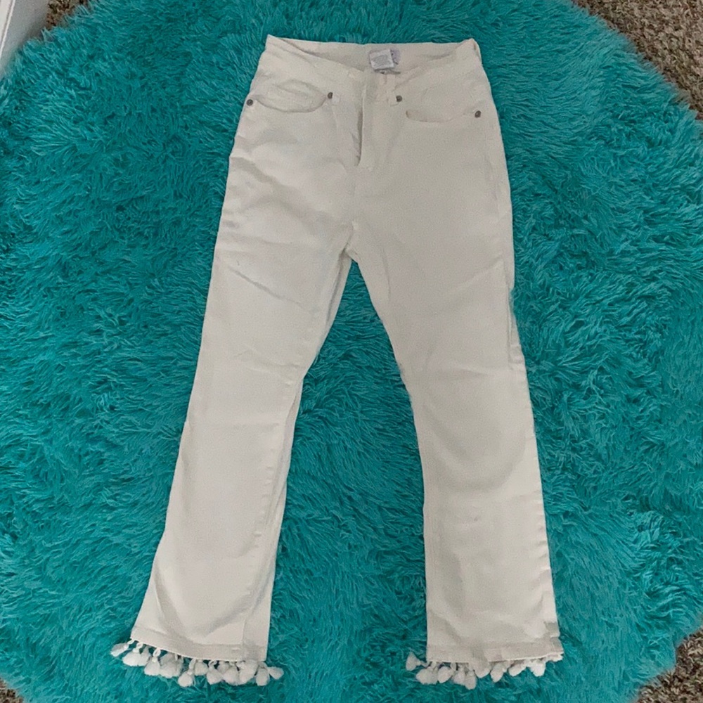 Women’s Straight Leg Jeans in White